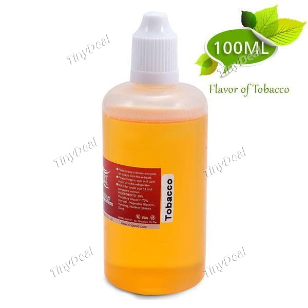 LIQUID 100ml E-liquid E-juice 12mg Nic - Flavor of Tobacco