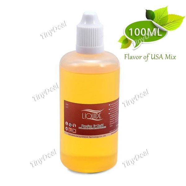 LIQUID 100ml E-liquid E-juice 12mg Nic - Flavor of USA Mix