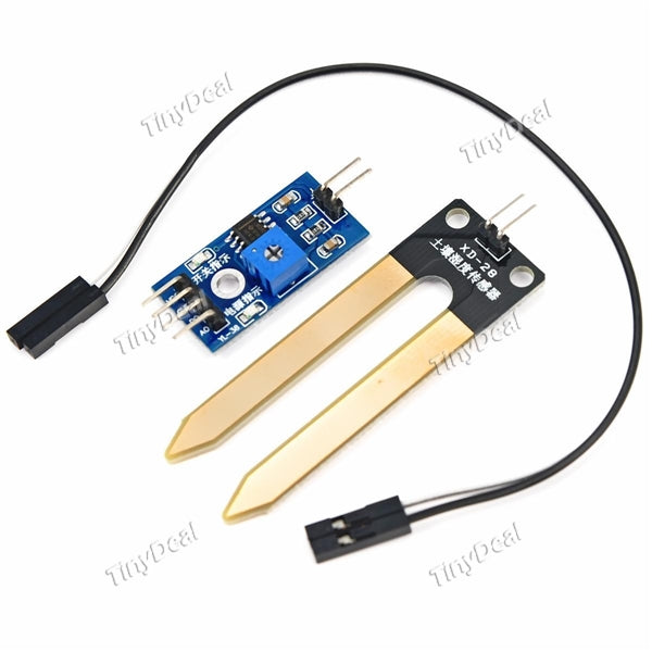 Soil Hygrometer Humidity Detection Module Moisture Water Sensor for Arduino EDT-368835