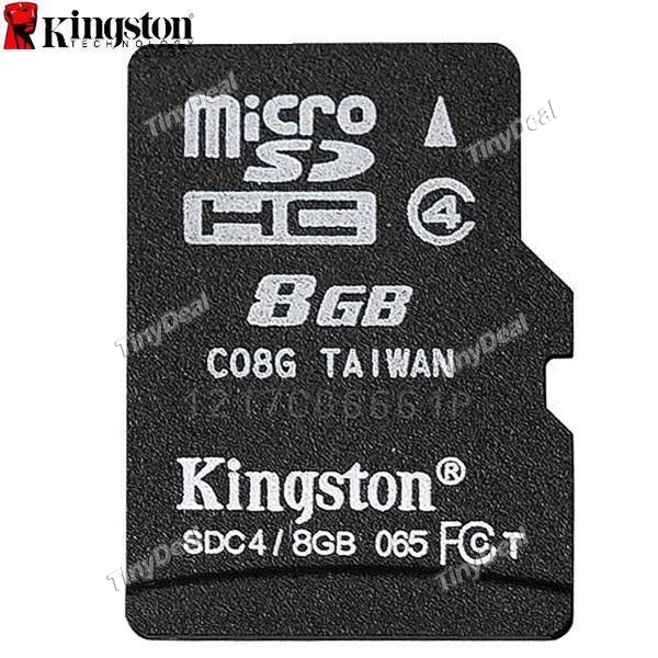 KINGSTON 8GB Class 4 Micro SDHC Memory Card AKSTF08G