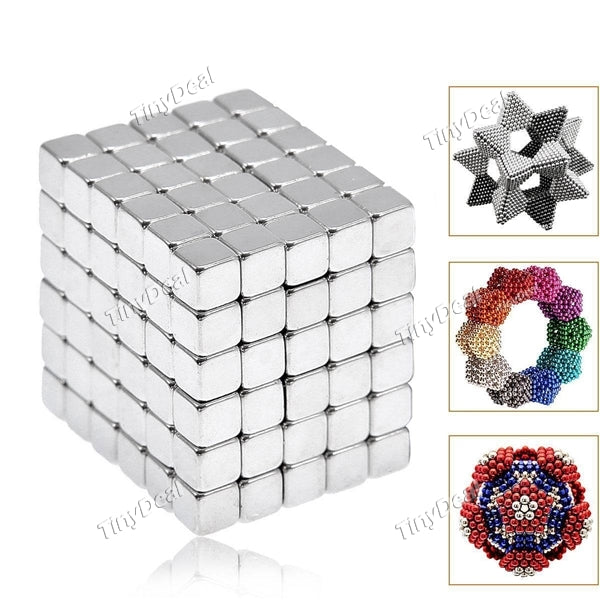 125 x 4mm Educational Magnetic DIY Neodymium Buckyballs Neocube Puzzle Toy