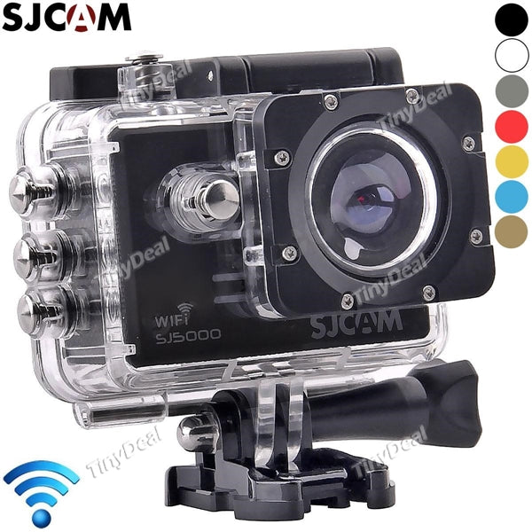 SJCAM SJ5000 WiFi 2.0" Screen 14MP 1080P FHD 170° Wide Angle Lens Waterproof Diving Sports Camera ECM-377417