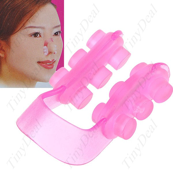 U Shaped Plastic Higher Bridge Nose Up Cliper for Girls Ladies Women (Assorted Color) HBI-37886