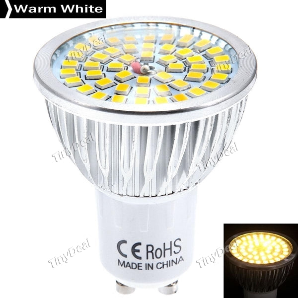 85-265V GU10 10W 820LM 48-LED SMD 2835 LED Waterproof Spot Light Warm White Natural White HLT-379948-D1