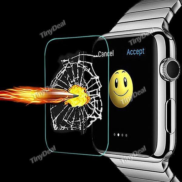 0.3mm Arc Edge Tempered Glass Screen Protector Guard Film for Apple Watch EPASP-381132