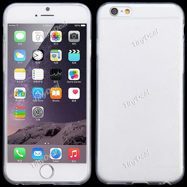 Ultrathin Protective Soft TPU Transparent Back Cover Case for iPhone 6 4.7" EPASC-385035