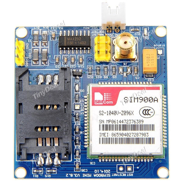 SIM900A V4.0 Kit Antenna Tested GSM GPRS Board Wireless Extension Module EDT-386566
