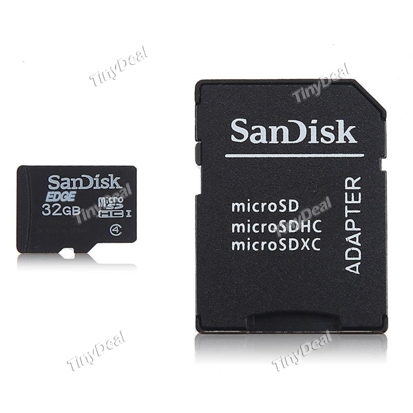 SanDisk 32GB Class 4 microSDHC Memory Card with Card Reader EFM-389062