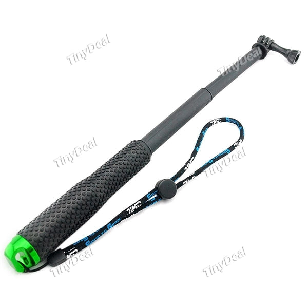 Selfie Camera Monopod Stick for GOPRO HERO 4 3+ 3 2 1 SJ4000 SJ5000 SJ6000 Xiaomi Yi DV-Color Assorted EVATH-392010