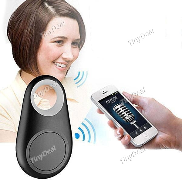 4-in-1 Bluetooth 4.0 Anti-Loss Keychain Tracker Selfie Remote Button for Child Wallet Dog Pet Key Finder