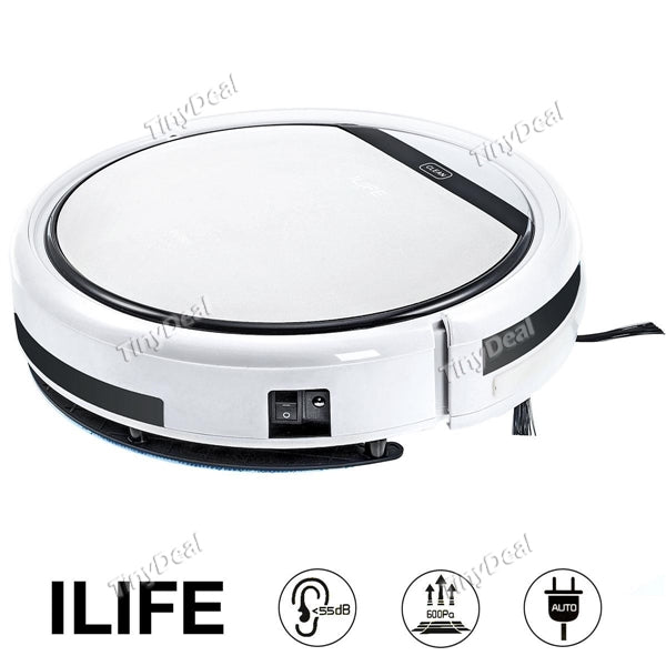 ILIFE V5 Ultra-thin Smart Household Robot Vacuum Cleaner Sweeping Floor Dust Collector HHIHE-397154