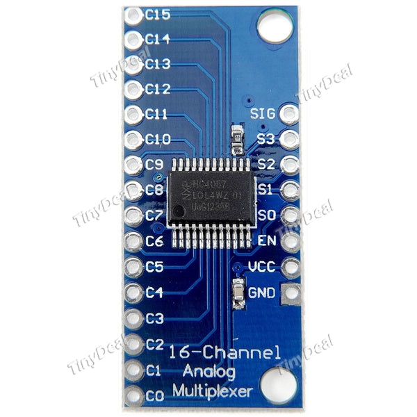 16-channel Analog Switch Module Analog/Digital MUX Breakout CD74HC4067 EDT-433489