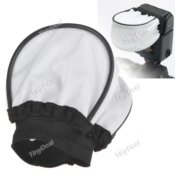 Universal Size Cloth Lambency Soft Flash Bounce Diffuser Foldable Diffuser for All Camera Shoe Mount Flashes VFS-44440