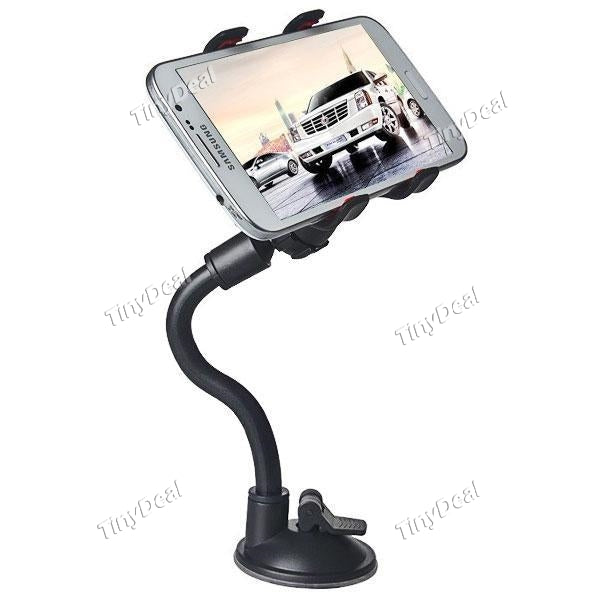 Universal 360 Degree Rotatable Suction Cup Swivel Mount Car Windshield Holder Cradle for Cell Phone MP3 PDA GP RTH-446296