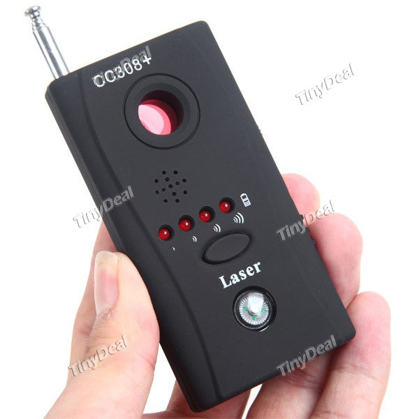Multi-detector Wireless Camera BUG Full-range All-round Detector - Black SSS-45399