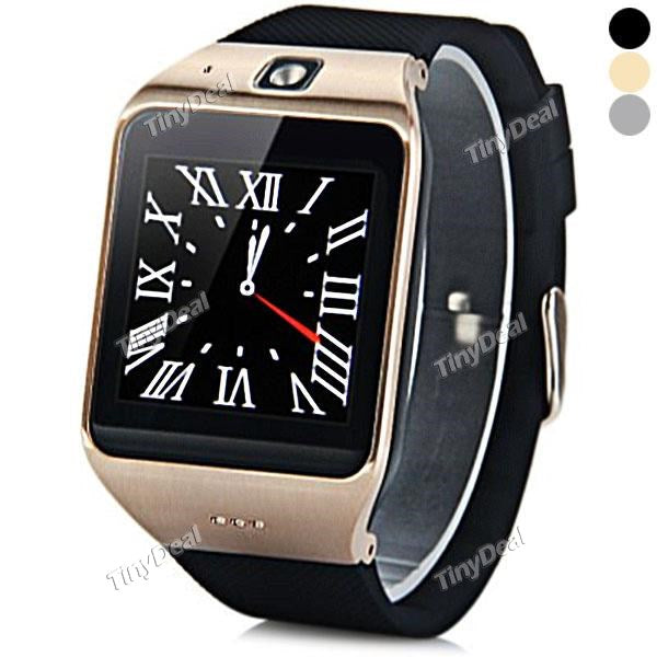 LG118 Bluetooth Camera NFC Dialing SMS Pedometer Sleep Monitor Sedentary remind Smart Watch Phone Anti Lost E-466591