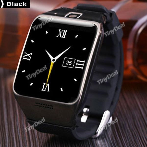 LG128 Curve Screen 1.3M Bluetooth NFC Dialer Sedentary Remind Anti Lost Invisible Position Smart Watch Phone E-466595