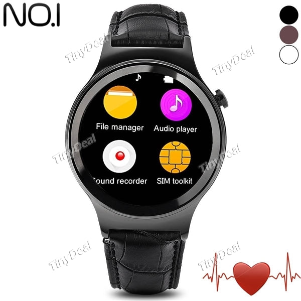 NO.1 S3 1.22" UV Detection Sleep Monitor Pedometer Watch Phone Health Data and messages Synchronization