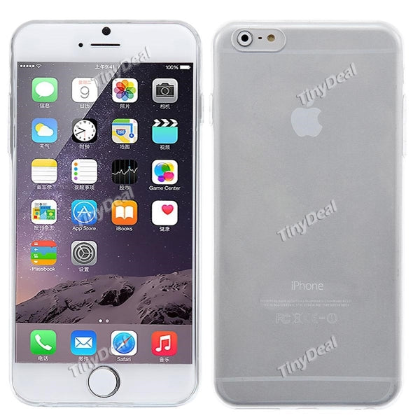 Perfectly Suiting Ultra-thin Transparent TPU Soft Back Cover Case for iPhone 6s EPASC-474801