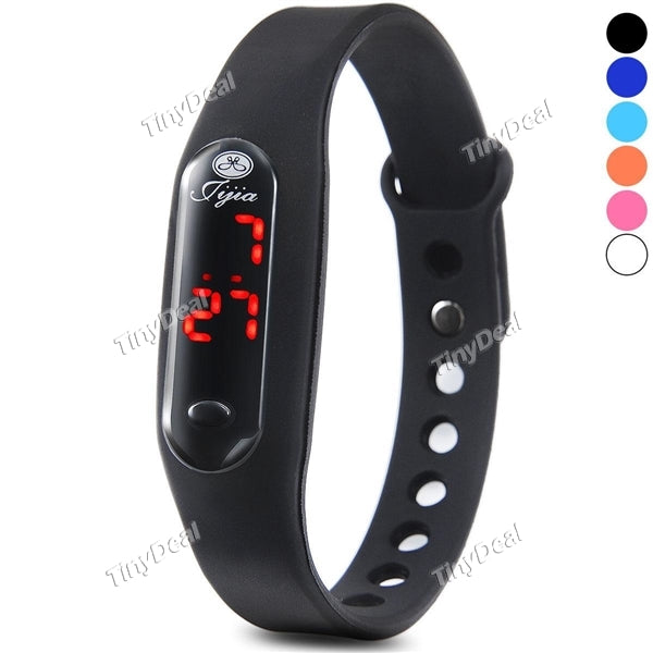 Fashion New Sports Bracelet LED Digital Watch Date Time Unisex Wristwatch Waterproof Colorful Rubber Band WWT-476212