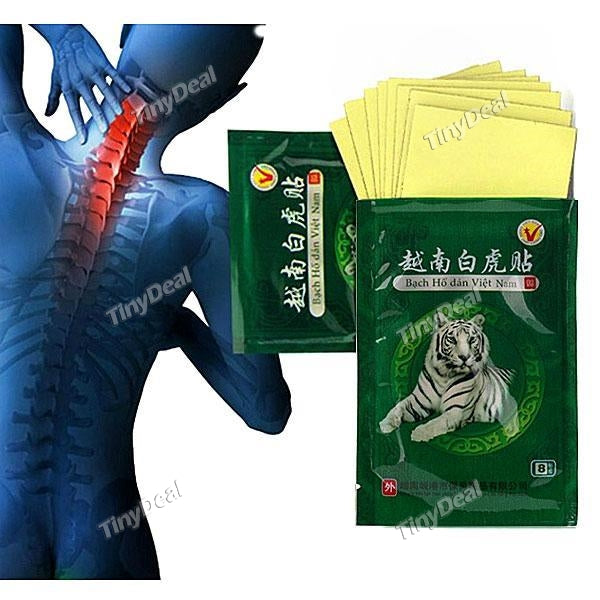 Vietnam White Tiger Meridians Balm Plaster Paste for Cervical Spondylosis Rheumatoid Arthritis Shoulder Periarthritis BKH-483885