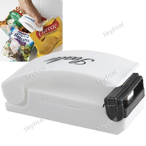 Handheld Super Mini Sealing Sealer Machine Airtight Sealer with Magnetic Base for Plastic Bag - Assorted Color HLI-48626