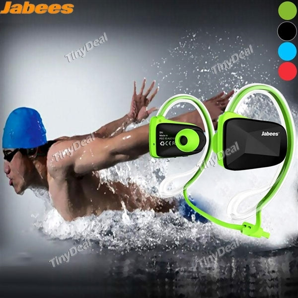 Jabees Sport Waterproof IPX4 Bluetooth 4.1 Wireless Stereo Headset NFC ATPX with Mic for iPhone 7 Smartphone