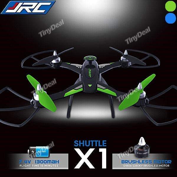 JJRC X1 Brushless Motor 2.4GHz 4CH 6-Axis RC Quadcopter with Idle-speed Adjustment TRC-495751