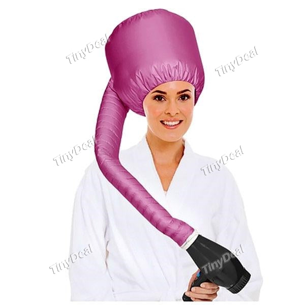 Salon Hair Cap Hair Fast Drying Bonnet Hairdressing Hair Dryer Soft Hood Bonnet Attachment for Haircare Use HHI-496249