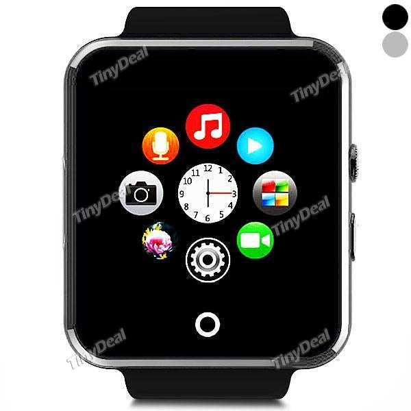 VSUN Smart Watch Phone MTK6260D 2.5D IPS Curved Screen 2.0MP Camera Dialer SMS Sedentary Reminder Sleep Monitor E-497412