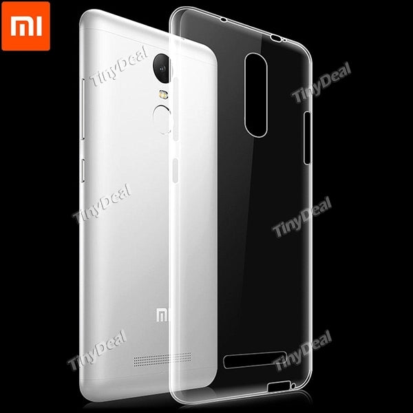 Ultra-thin Transparent Soft Silicone Back Case for XIAOMI REDMI NOTE 3