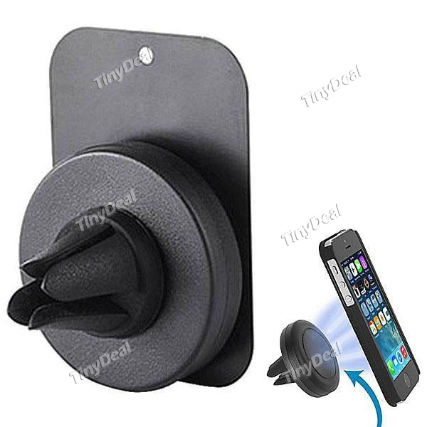 1/2/4/6 pcs 360 Degree Rotating Universal Air Vent Magnetic Car Cellphone Mount Holder Stand for Mobile Phone