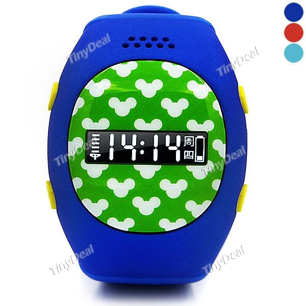 RWATCH R9 Kid Smart Watch Bluetooth SOS GPS LBS Track Playback Position SMS Reminder GEO Fence Voice Remote Monitor E-499443