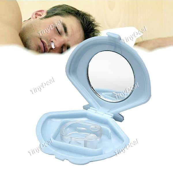 Silicon Anti Snore Ceasing Stopper Anti Snoring Free Nose Clip Health Sleeping Aid Apnea Stop Snoring