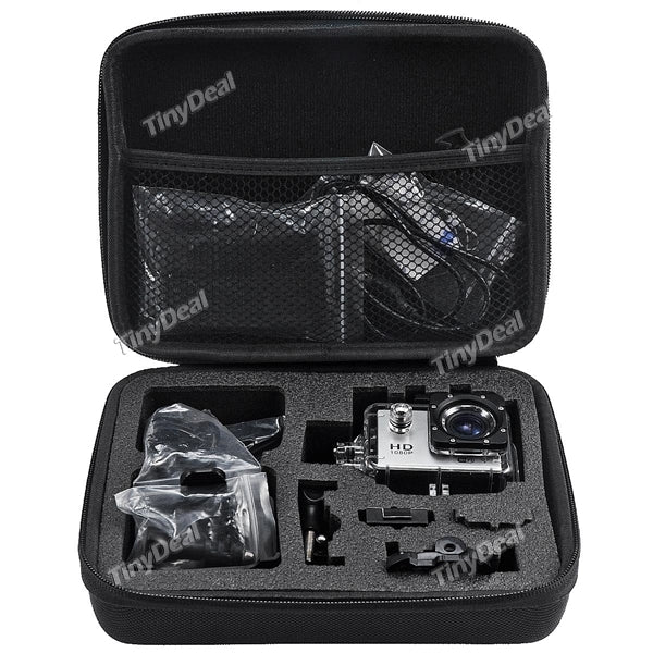 EVA Shockproof Splashproof Protective Accessories Storage Bag Carry Case for Action Camera EVATH-500791