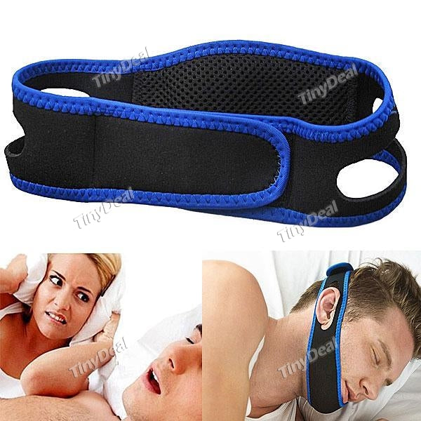 Anti Snoring Belt Snore Stopper Chin Jaw Strap Supporter Sleep Improving Belt Brace Stop Snoring Strap DTH-501605