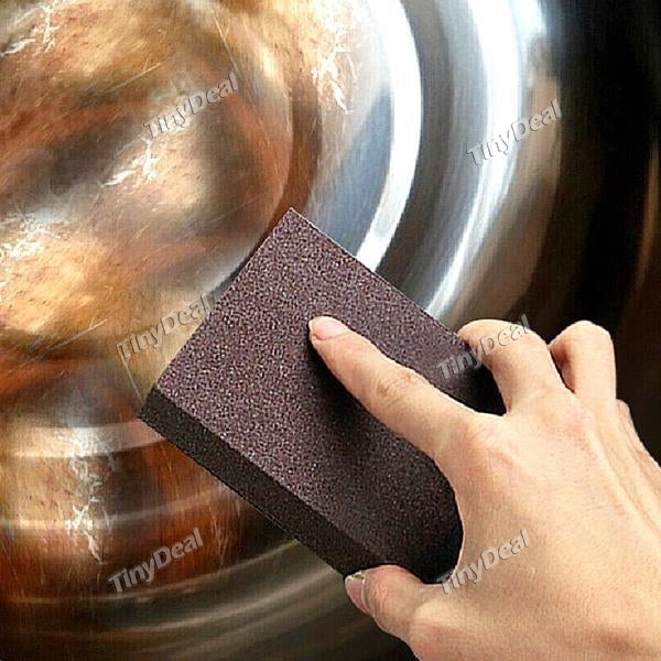 Magic Nano Emery Sponge Brush Eraser Cleaner Descaling Cleaning Sponge Kitchen Rust Cleaning Tool HKI-502638