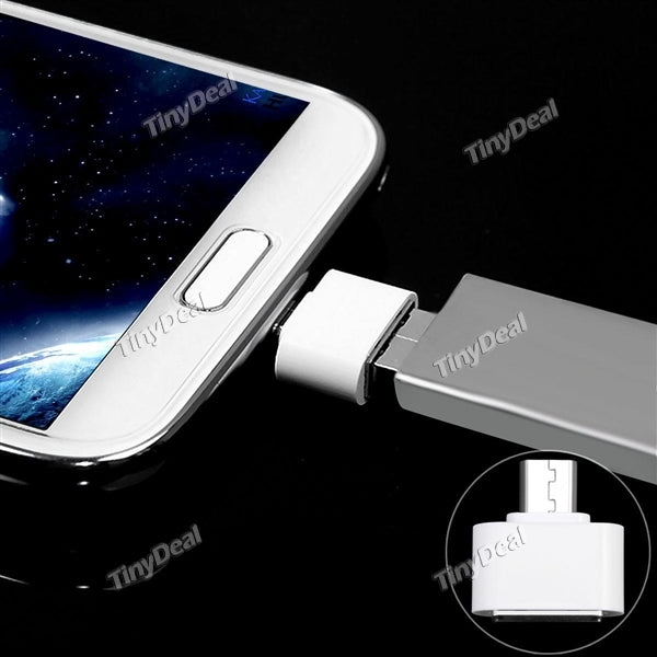 Mini Micro USB to USB OTG Adapter for U-disk Samsung Xiaomi Smartphones EPACB-505487