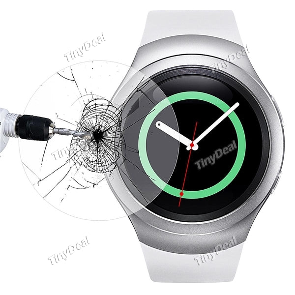 0.2mm Clear LCD Screen Protector Tempered Glass Film for Samsung Gear S2/S2 Classic Smart Watch New Modish E-508410