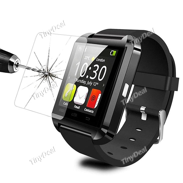 1 mm Clear LCD Screen Protector Tempered Glass Film for U10 U8 Smart Watch New Modish E-508415