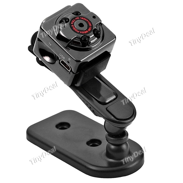 SQ8 Mini Portable DV Action Camera 1080P Full HD Car DVR Recorder with Night Version Motion Detection