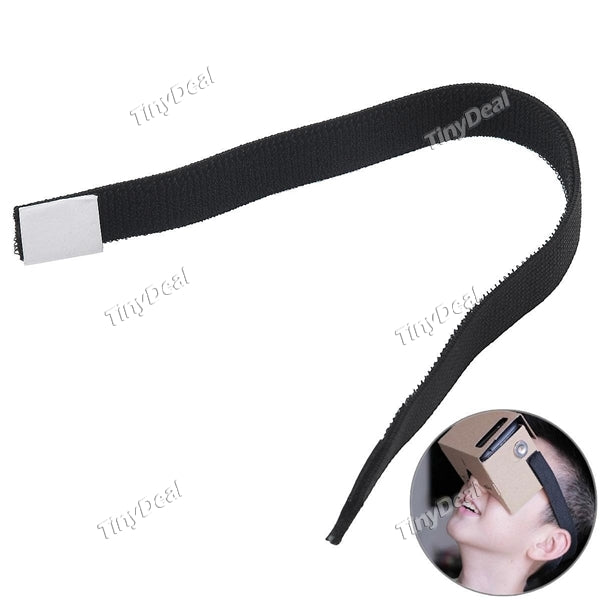 DIY Head Mount Strap Elasticity Strap for Google Cardboard Virtual Reality 3D Glasses EPATH-509680