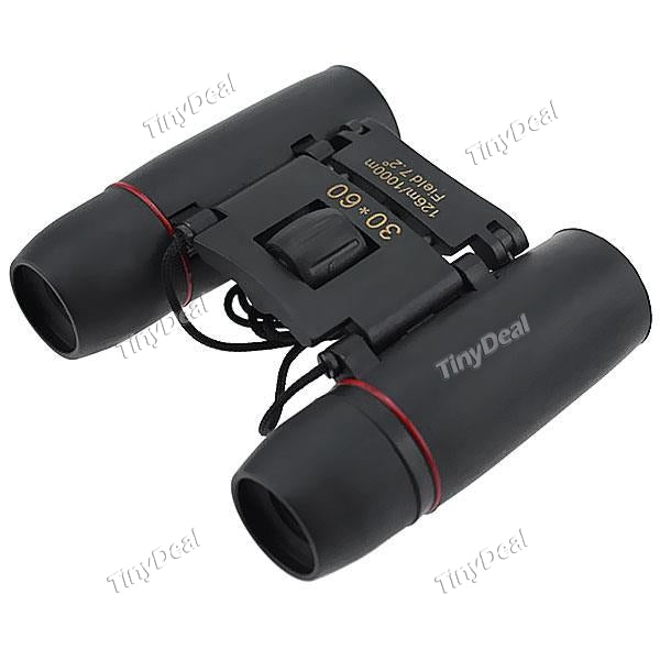 30X60 Day Night Vision Zoom Folding Optical Binoculars Telescope for Outdoor Camping Travel Sightseeing STS-509744