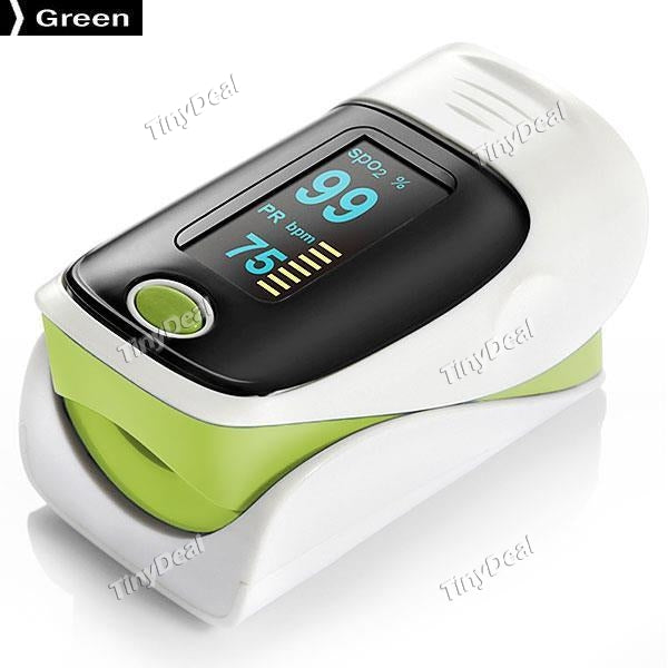 1.1" New OLED Pulse Fingertip Oximeter Blood SpO2 PR Heart Rate Monitor BKH-510096-C17