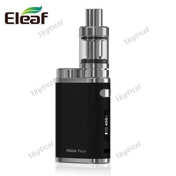 Authentic iSmoka Eleaf iStick Pico Kit 75W 2ML Firmware Upgradeable Starter Kit - Black