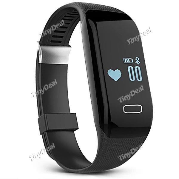 H3 Smart Bracelet with Display Call SMS Reminder Pedometer Mileage Calorie Sleep Heart Rate Monitor IP69 Alarm E-510381