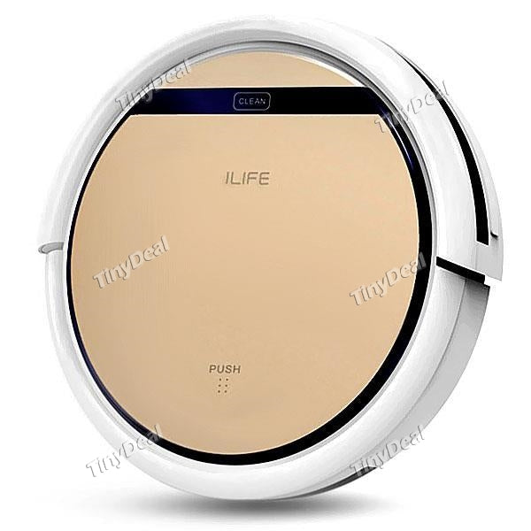 ILIFE V5S Intelligent Robotic Vacuum Cleaner Auto Timing Function IR Sensor w Dry Sweep/Wet Mop Cleaning Mode HHIHE-511055