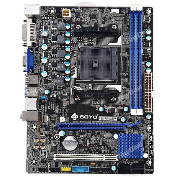 SOYO SY-A88M+ AMD A88X DDR3 1000M M-ATX USB3.0 Motherboard Mainboard ECAHP-511278