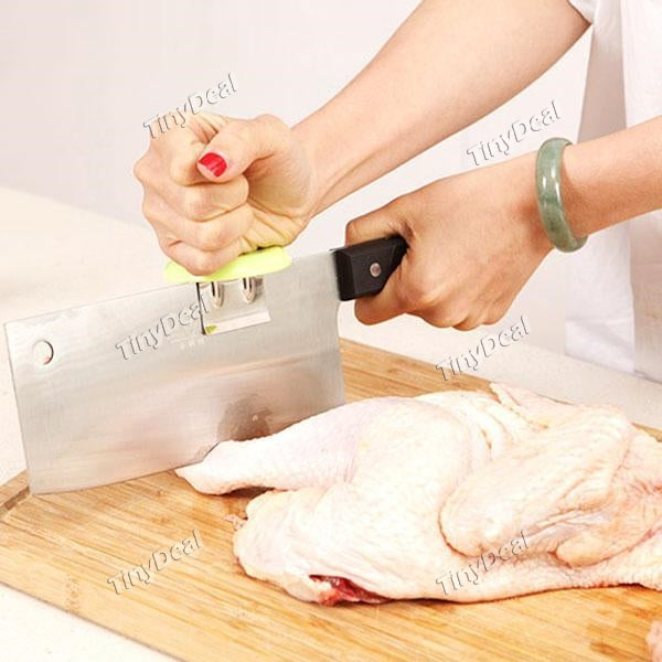 Stainless Steel Kitchen Chopping Booster Knife Bracket Cap Vegetable Booster HHI-511963