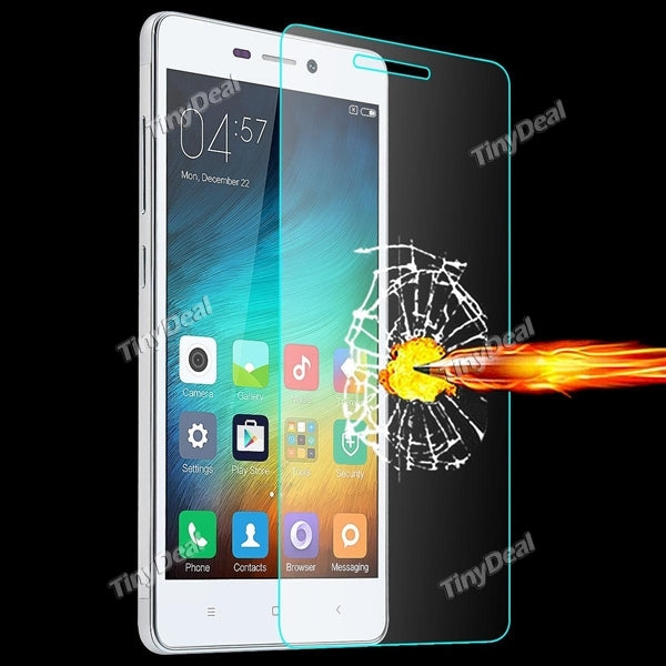 0.3mm Ultra-thin Explosion Proof Tempered Glass Screen Protector Film for Xiaomi Redmi 3 Smartphone E-512338